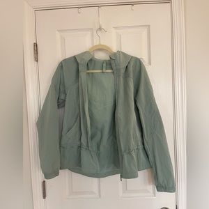 Lululemon Ready To Go Jacket, Arctic Green